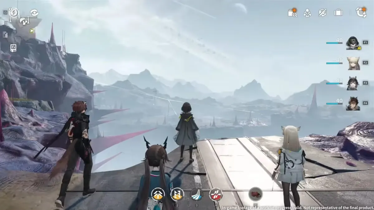 Arknights Endfield beginner guide gameplay open world exploration scene