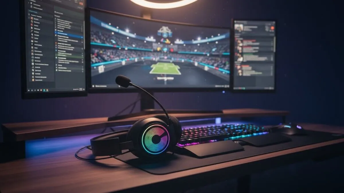 high-end gaming headset for esports and competitive gaming