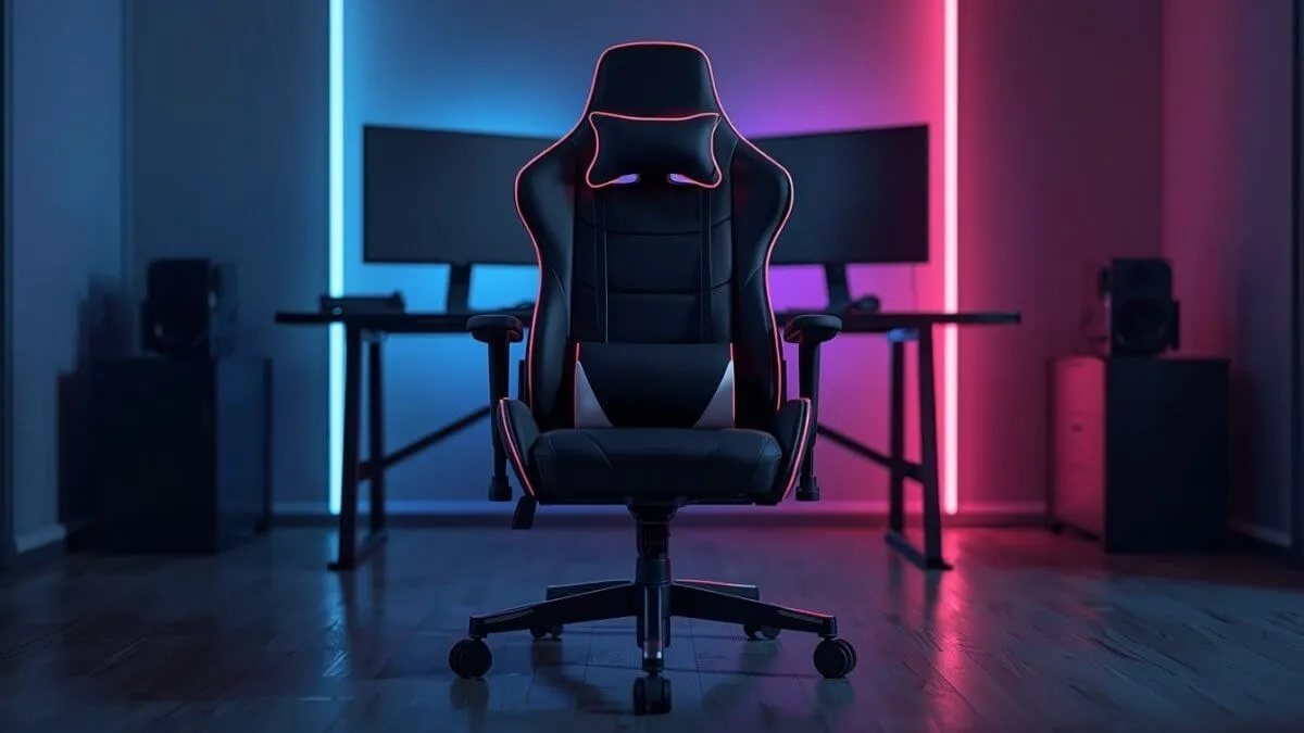 gaming gear guide RGB gaming chair ergonomic comfort modern gaming setup