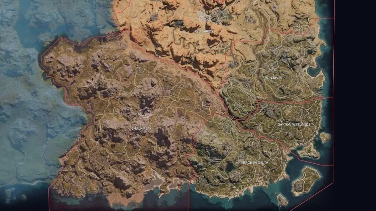 Once human, best base locations map