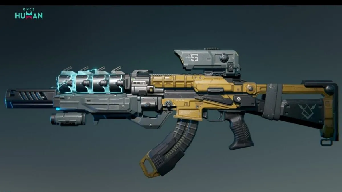once Human Decimator-9 assault rifle is the best early-game weapon